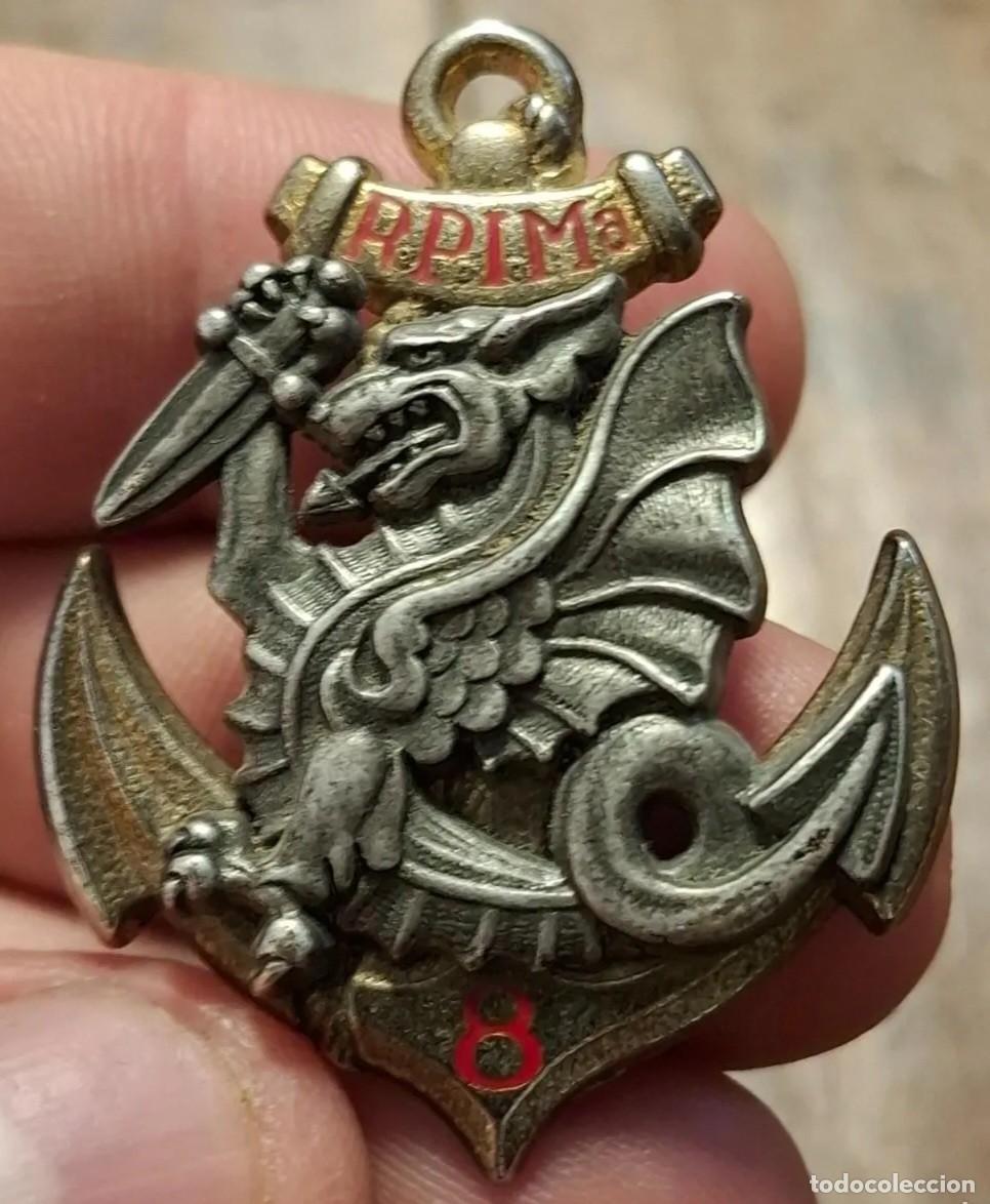 Militaria: Insignia 8&ordm; Regimiento de Infanter&iacute;a de Marina Paracaidista
