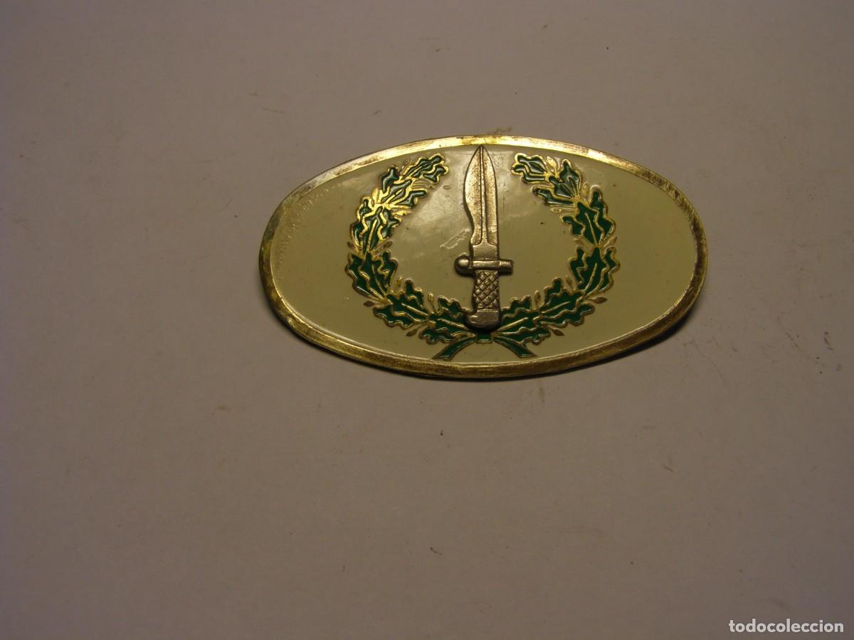 Militaria: Insignia de pecho ba&ntilde;era de las COES, a&ntilde;os 60-70. Original de &eacute;poca.