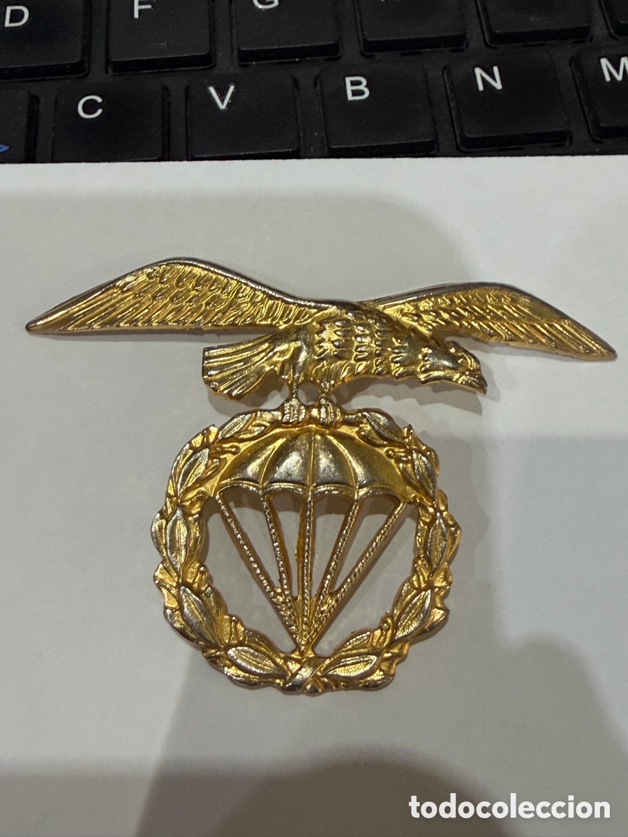 Militaria: Distintivo Boina Brigada Paracaidista Ej&eacute;rcito Espa&ntilde;ol