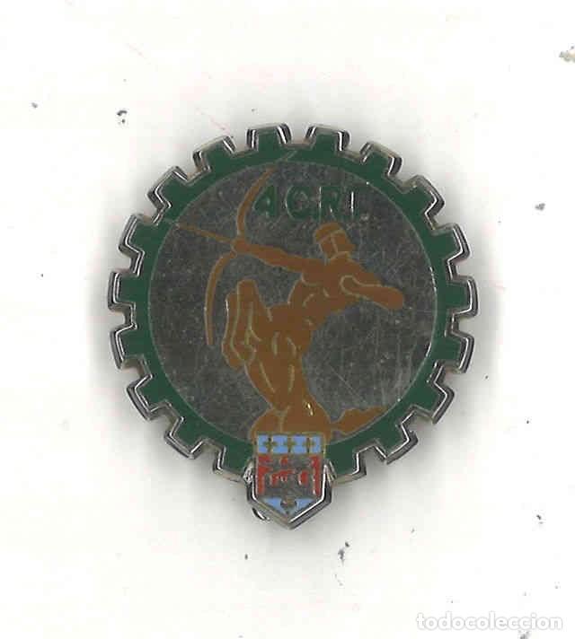Militaria: Emblema 4&ordf; Compa&ntilde;&iacute;a Regional de Trenes. Francia