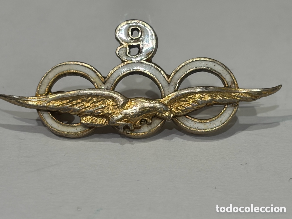 Militaria: Insignia de Pecho Ej&eacute;rcito del Aire - 9000 Horas de Vuelo -
