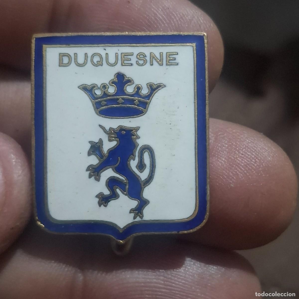 Militaria: Insignia militar francesa del acorazado &rdquo;Duquesne&rdquo; - Marine Nationale Fran&ccedil;aise*