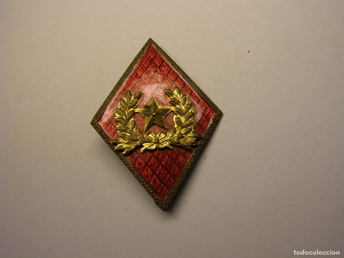 Militaria: Insignia rombo de estado mayor, Ej&eacute;rcito Espa&ntilde;ol, a&ntilde;os 60-70.