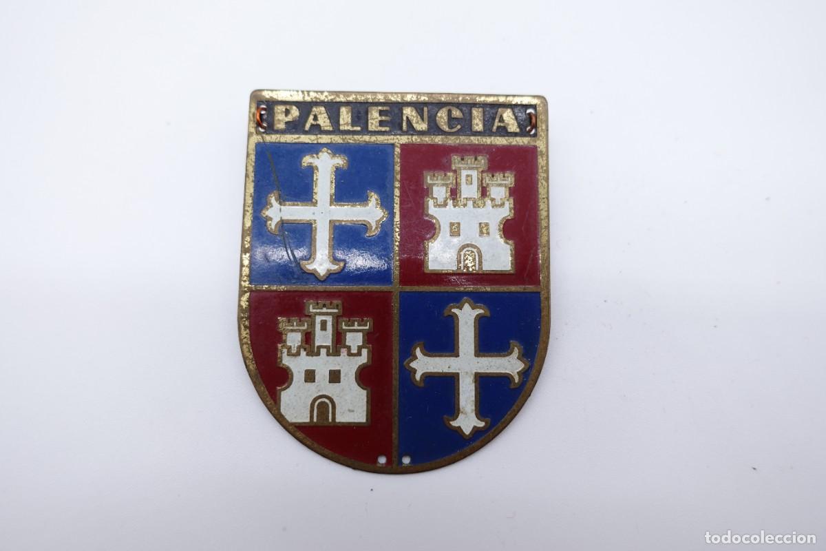 Militaria: OJE ANTIGUA PLACA DE BRAZO ORGANIZACION JUVENIL ESPA&Ntilde;OLA PALENCIA FALANGE