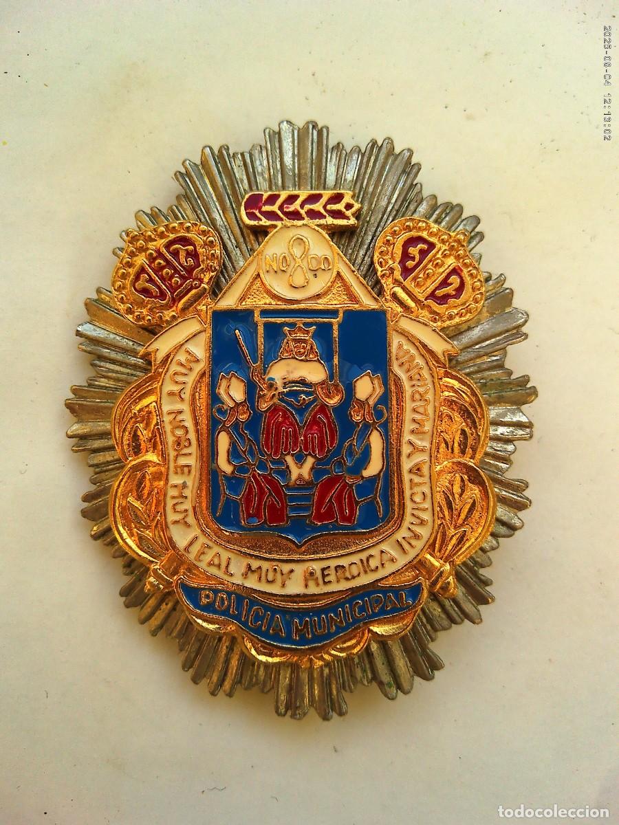 Militaria: PLACA DE GALA DE LA POLICIA MUNICIPAL DE SEVILLA