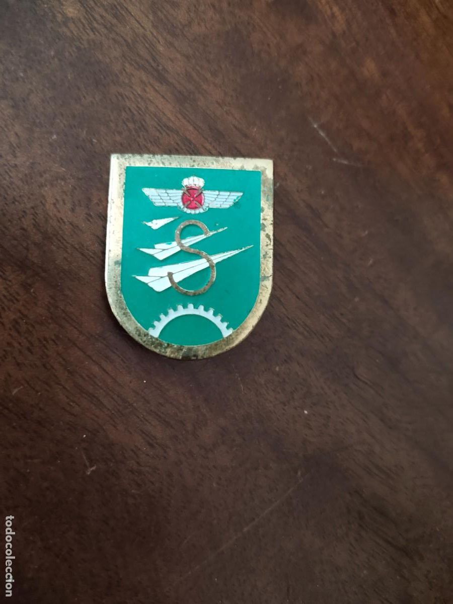 Militaria: Insignia placa Seguridad en Vuelo. Aviaci&oacute;n.