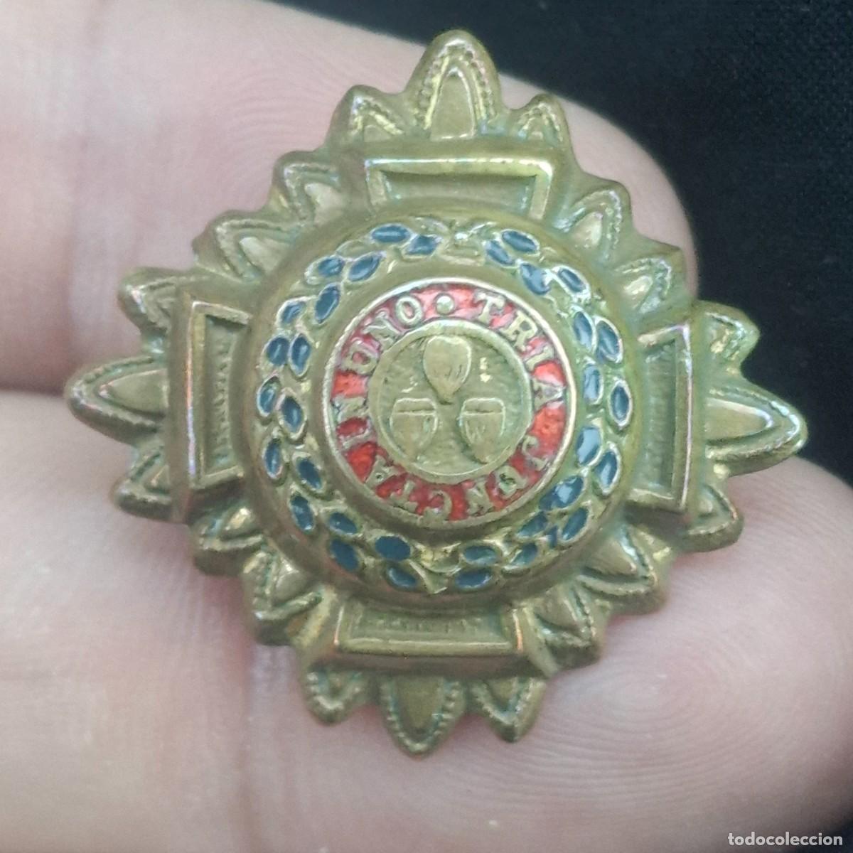 Militaria: insignia Pip originales de oficiales del ej&eacute;rcito brit&aacute;nico de la Segunda Guerra Mundial.