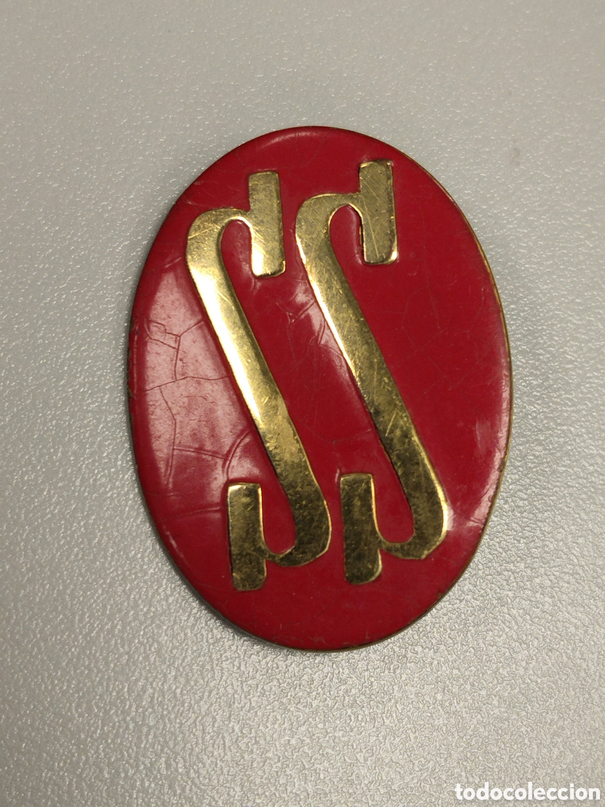 Militaria: Insignia Falange post guerra civil.falangista.requete.patriotico.franco.franquista.nacional.militar