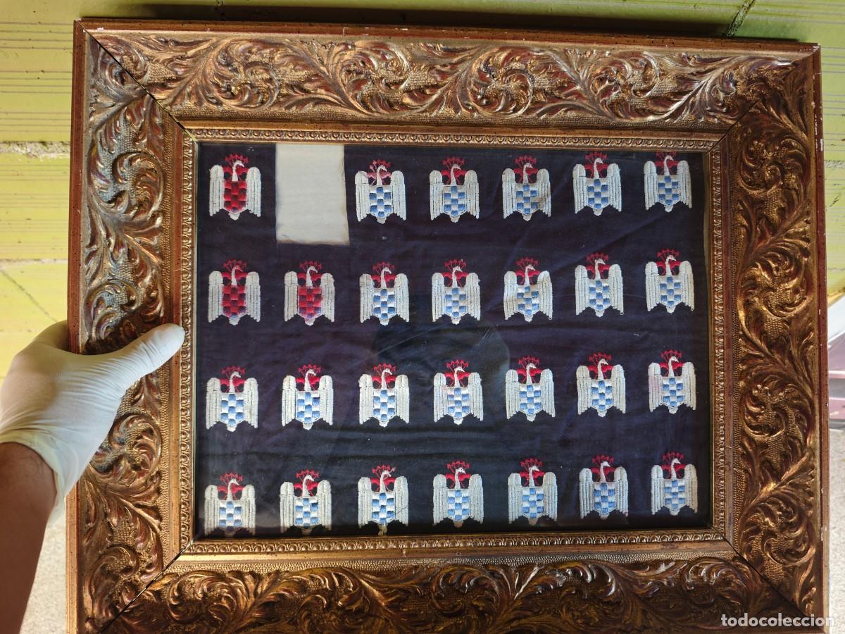 Military Antiques: Rareza cisne Seu 27 parches sin cortar escudo frente juventudes
