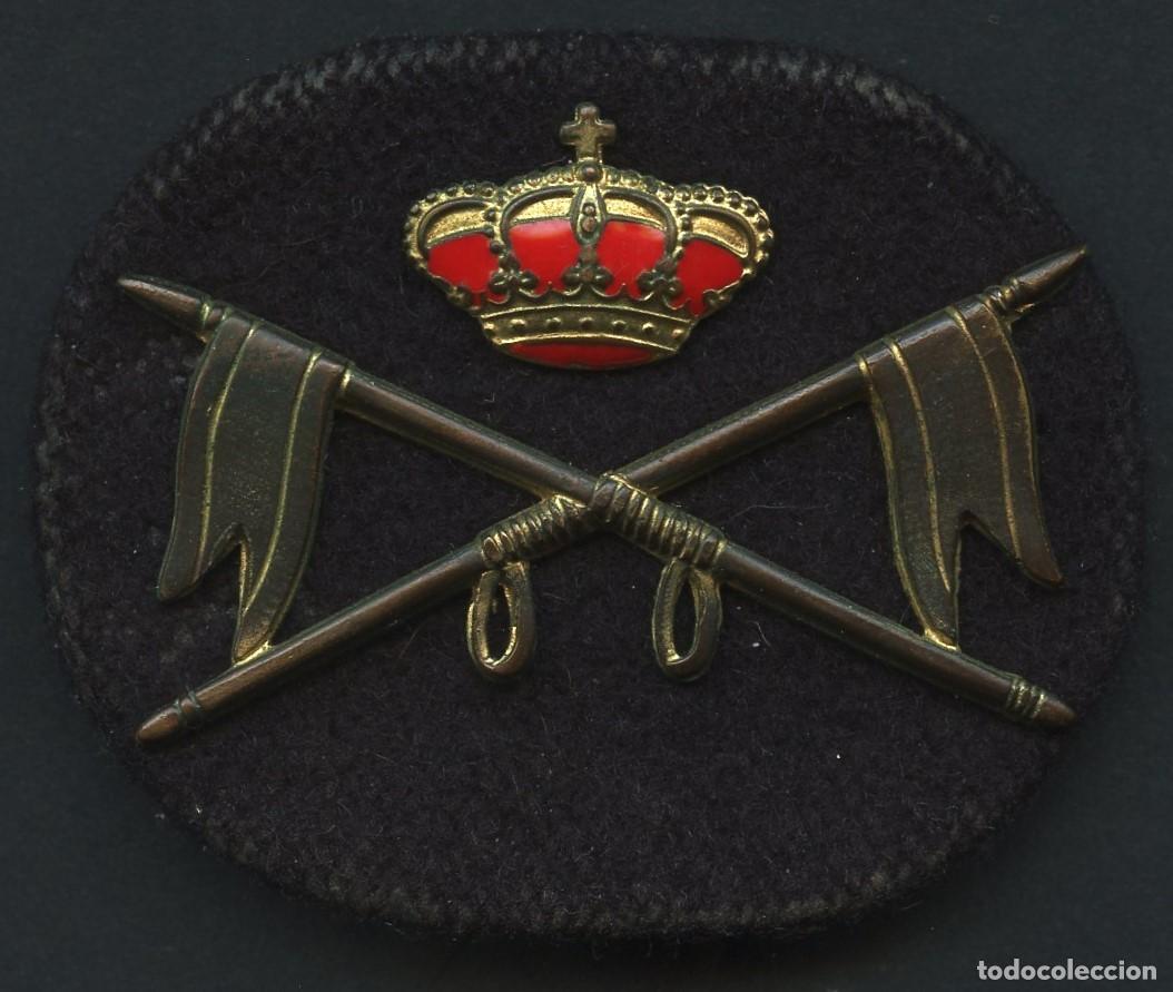 Military Antiques: INSIGNIA, EMBLEMA DE BOINA DE CABALLER&Iacute;A MILITAR