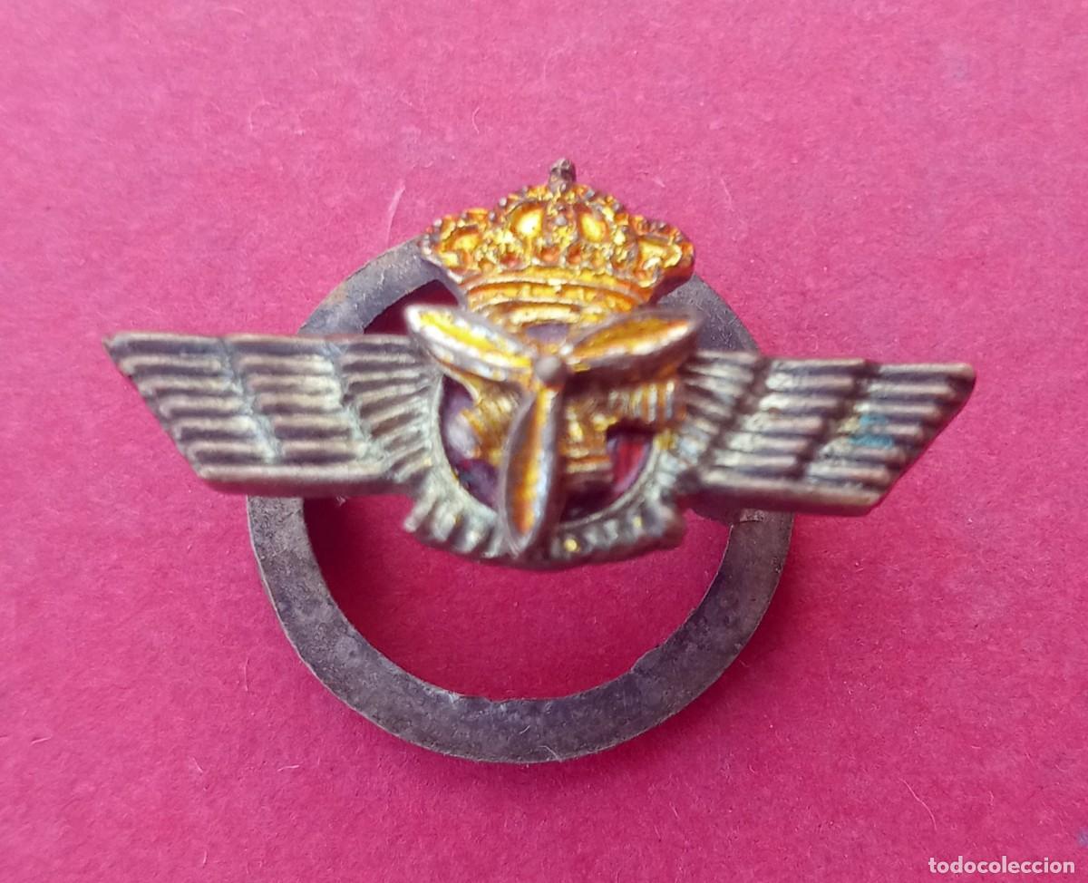 Militaria: Insignia Pin Antigua Aviaci&oacute;n.