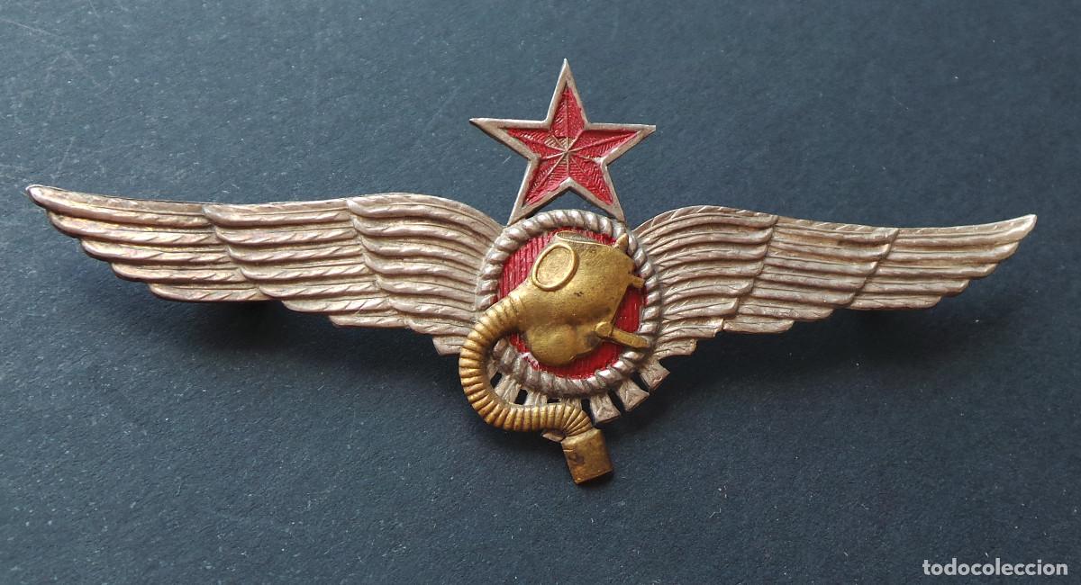 Militaria: ROKISKI REPUBLICANO DEL SERVICIO DE DEFENSA CONTRA GAS (GUERRA QU&Iacute;MICA). FUERZAS A&Eacute;REAS REP&Uacute;BLICANAS