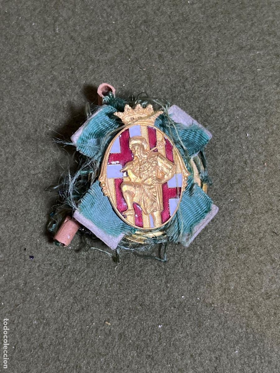 Militaria: Insignia original Exposici&oacute;n Internacional Barcelona 1929 Castells &ndash; Procedencia Manuel de &Aacute;lvarez-C