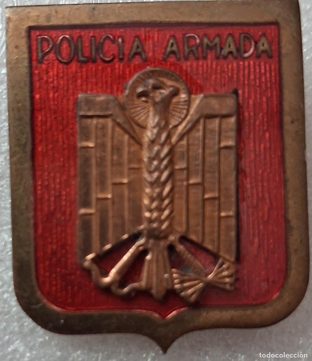 Militaria: DISTINTIVO DE PERMANENCIA EN LA POLICIA ARMADA MODELO 1970