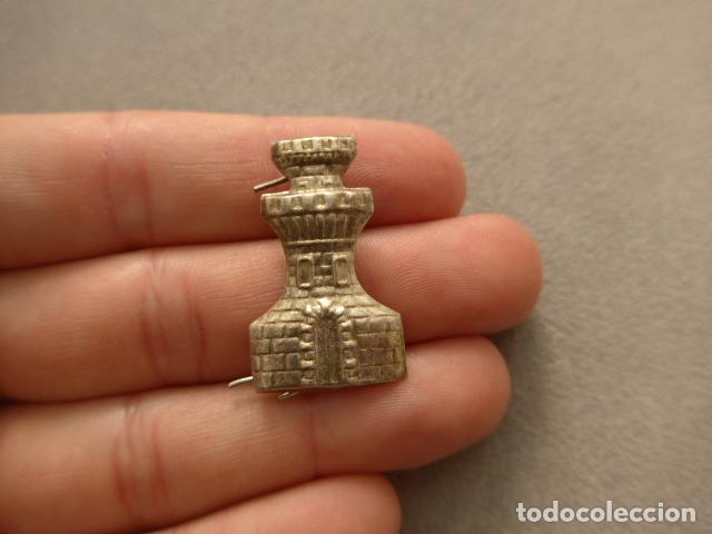 Militaria: Antigua insignia o emblema de ingenieros, epoca Republica y Guerra civil