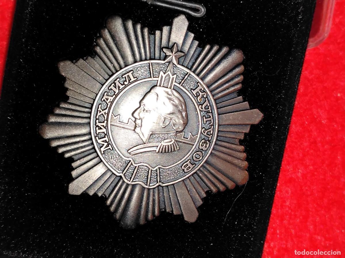 Militaria: INSIGNIA A LA ORDEN DE KUT&Uacute;ZOV DE 3&ordf; CLASE,CONDECORACI&Oacute;N MILITAR RUSA,WW2 1812