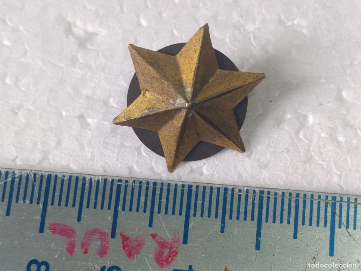 Military Antiques: INSIGNIA ESTRELLA 6 PUNTAS -ALFEREZ - EJERCITO ESPA&Ntilde;OL
