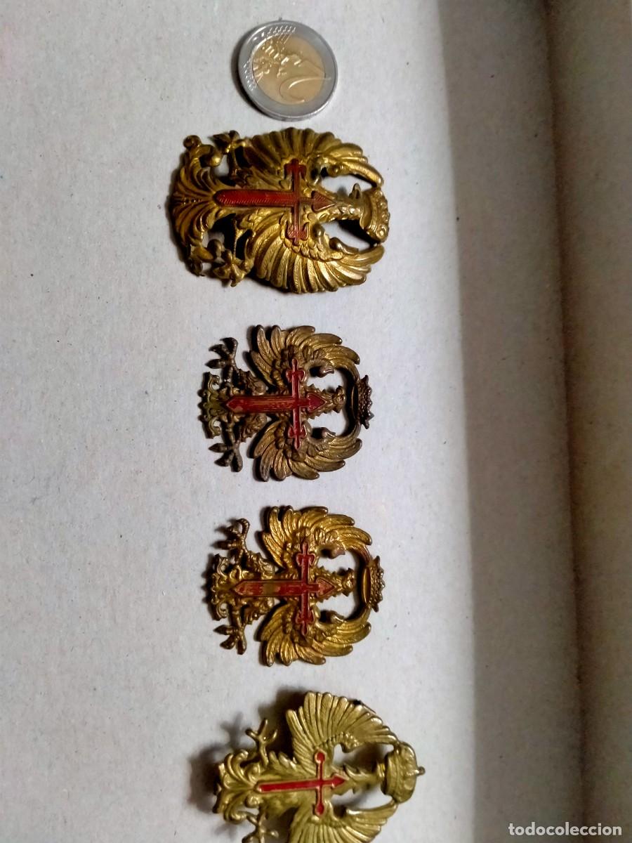 Militaria: militar enblemas lote de 4 piezas