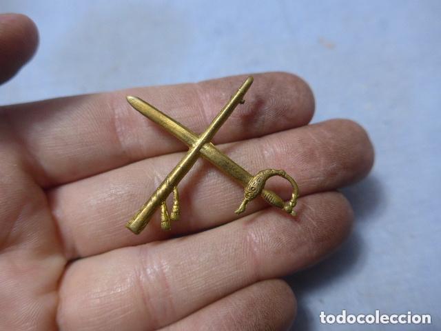 Militaria: Antiguo emblema de general espa&ntilde;ol, original.