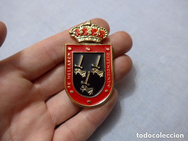 Militaria: Insignia emblema de la hermandad de veteranos militares, original.