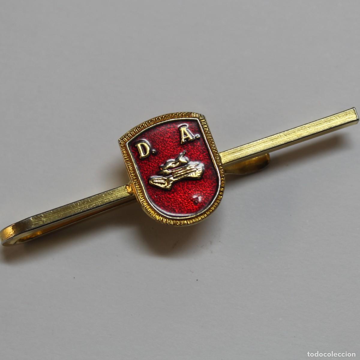 Militaria: Pisacorbatas Militar Divisi&oacute;n Acorazada Ej&eacute;rcito Espa&ntilde;ol Vintage Escudo Tie Clip