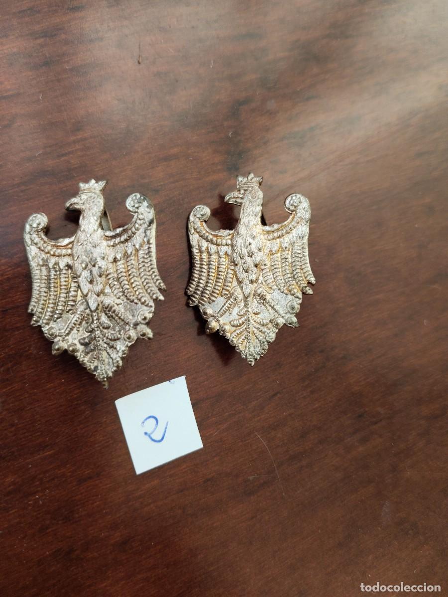 Militaria: Pareja de &Aacute;guilas. Ver.