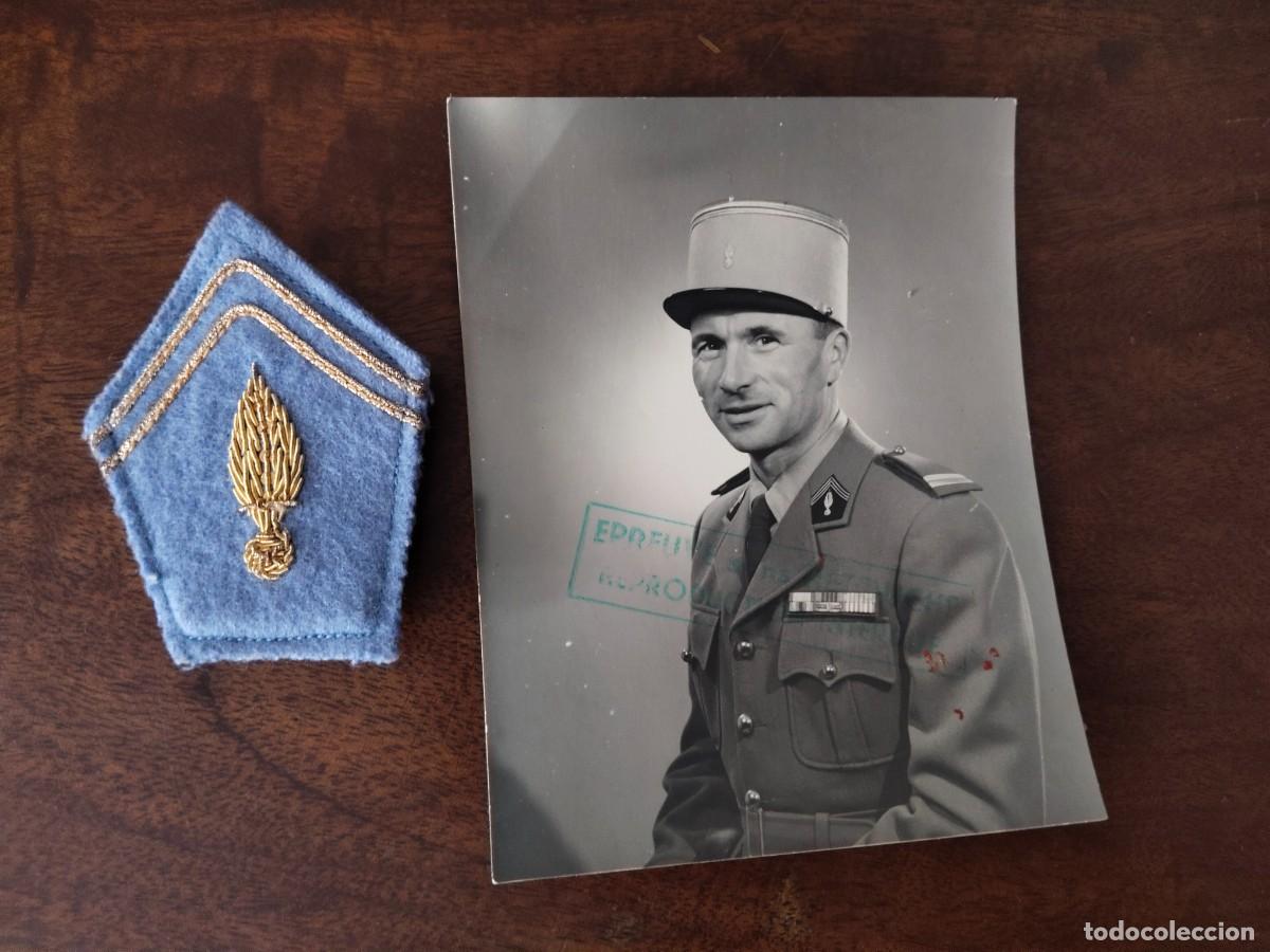 Militaria: Gal&oacute;n y fotograf&iacute;a original Oficial Franc&eacute;s.