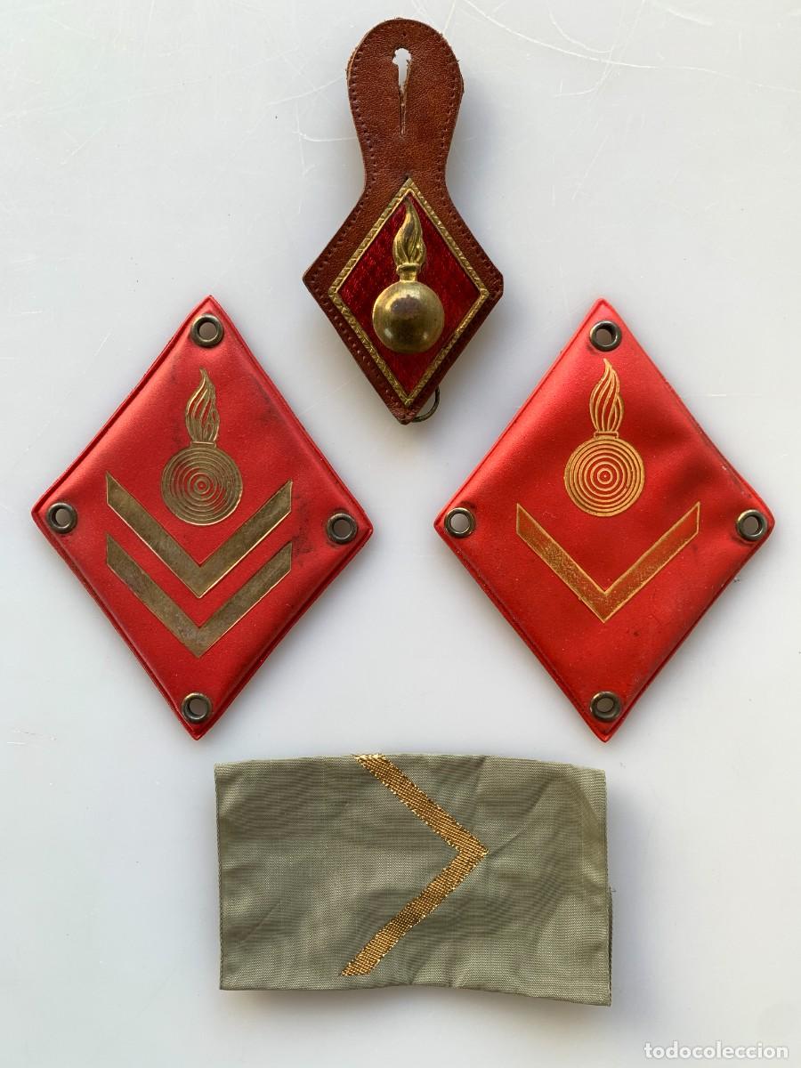 Militaria: Insignia Divisa Pepito Manguito Academia Artilleria Ejercito VTG 70s