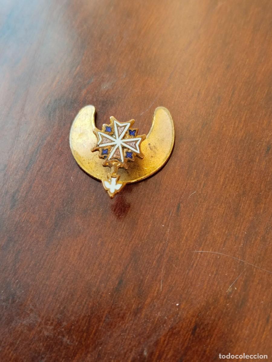 Militaria: Insignia de ojal, Hugonotes Francia.