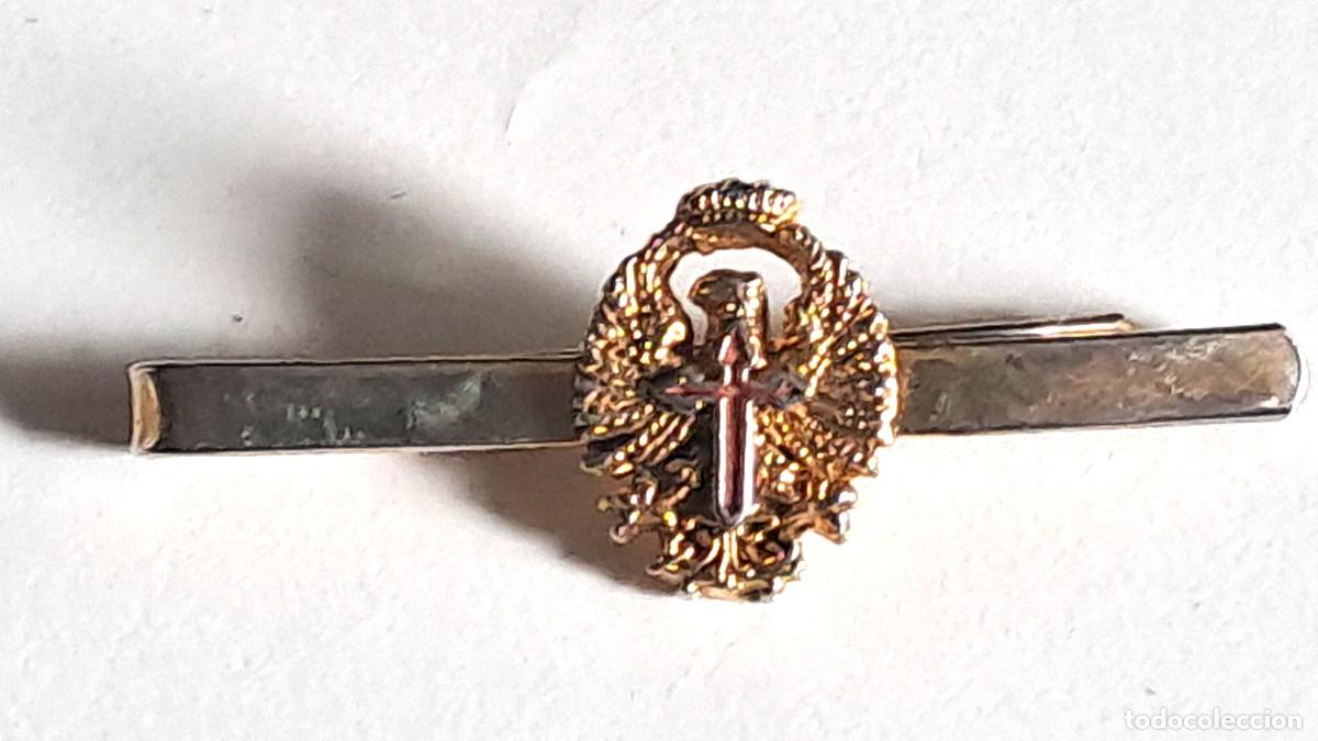 Militaria: ANTIGUO PASADOR CORBATAS - PISACORBATAS MILITAR EJERCITO ESPA&Ntilde;OL