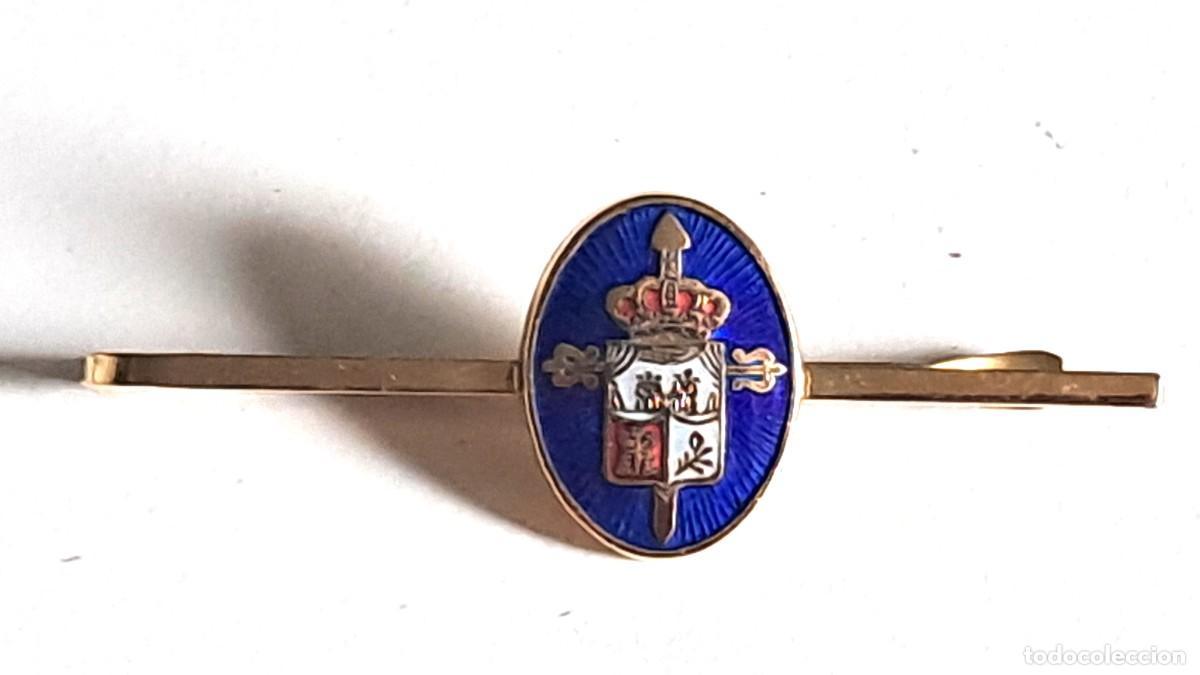 Militaria: ANTIGUO PASADOR CORBATAS - PISACORBATAS EJERCITO ESPA&Ntilde;OL