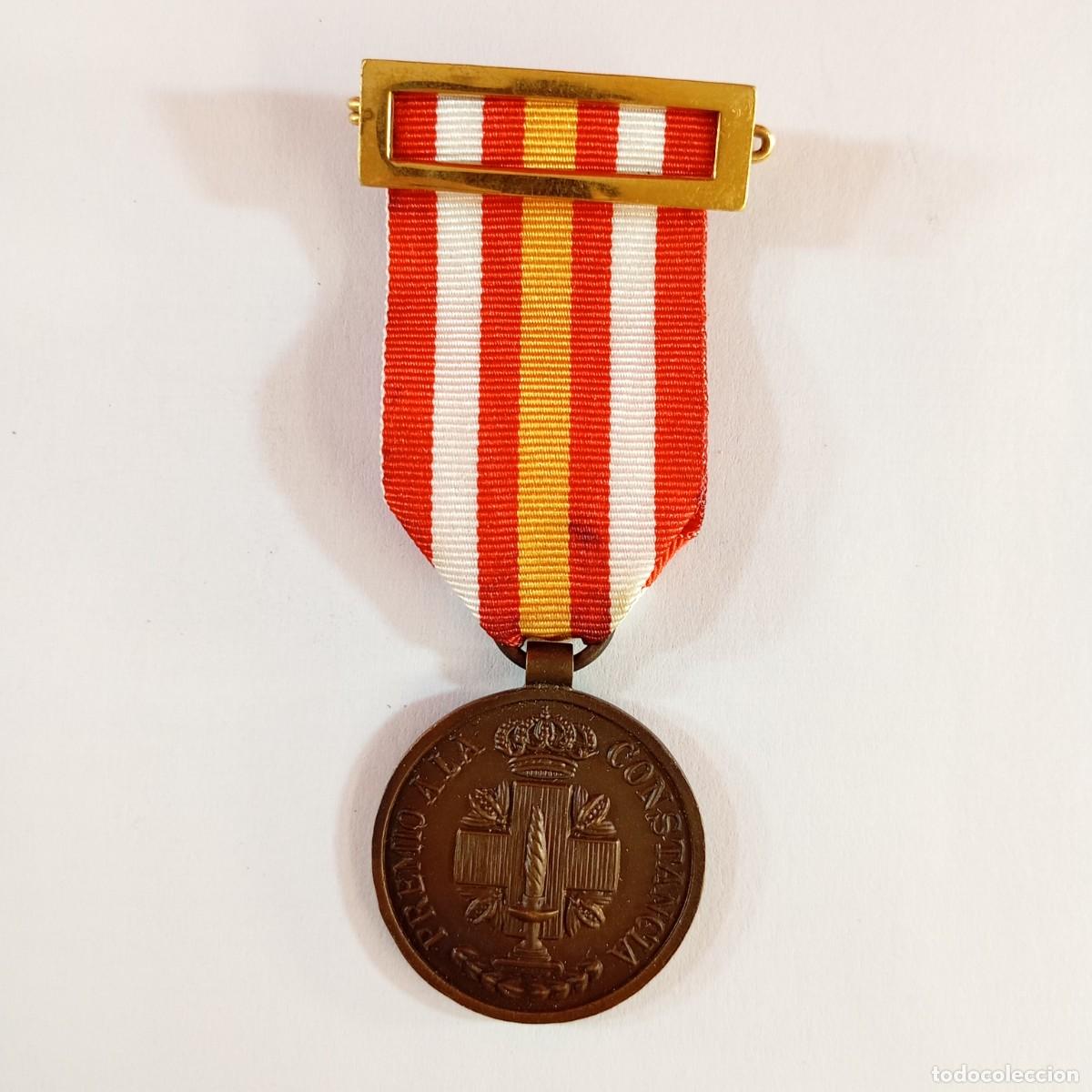Militaria: MEDALLA MILITAR - CRUZ ROJA ESPA&Ntilde;OLA - PREMIO A LA CONSTANCIA / 3280