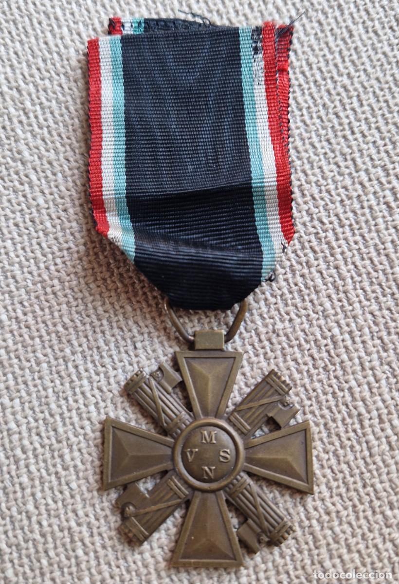 Militaria: Insignia Alfiler Medalla Milicia Ejercito Fascista Guerra Italia Fascismo Mussolini Littorio CTV