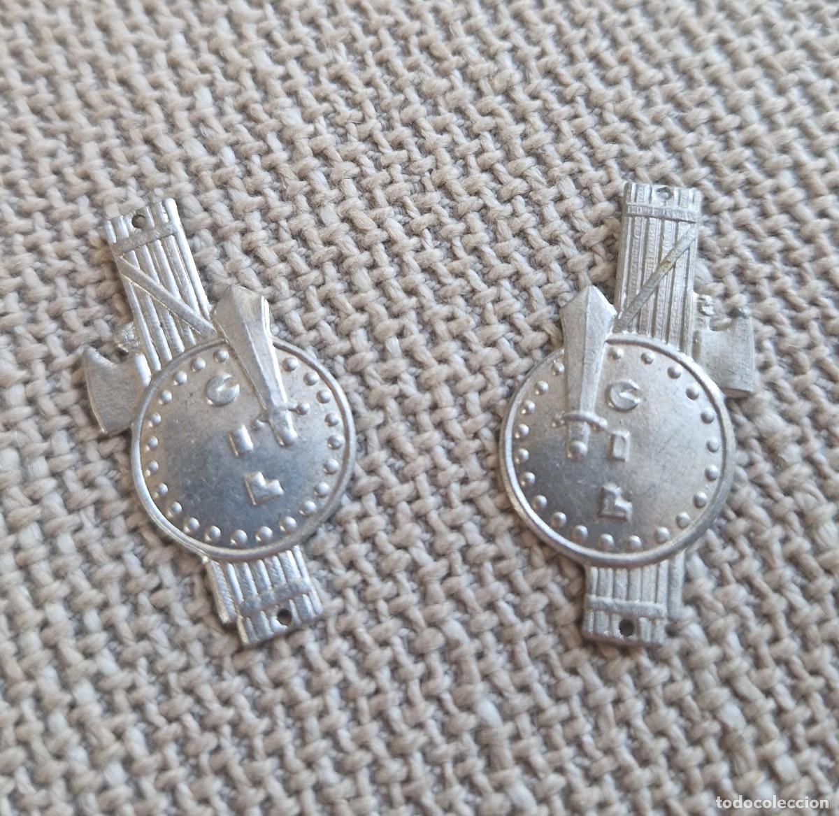 Militaria: Insignia Alfiler Medalla GIL Balilla Fascista Guerra Italia Fascismo Mussolini Littorio CTV