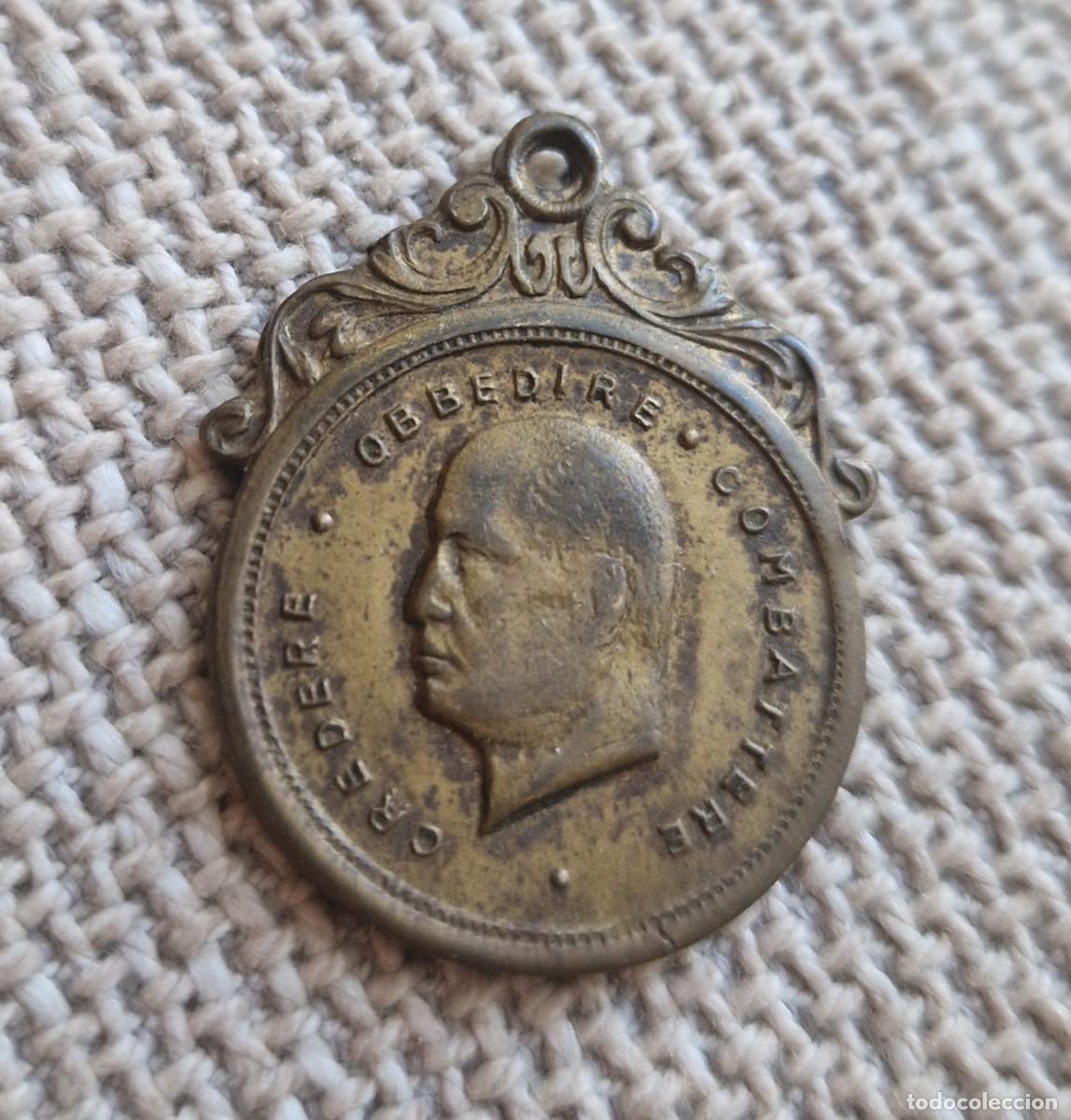 Militaria: Insignia Alfiler Medalla Sanciones Africa Balilla Fascista Guerra Italia Fascismo Mussolini Littorio