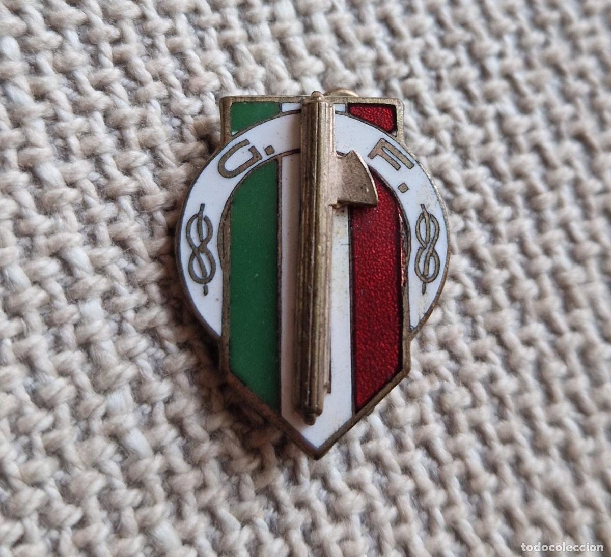 Militaria: Insignia Alfiler Medalla GF Juventud Balilla Fascista Guerra Italia Fascismo Mussolini Littorio