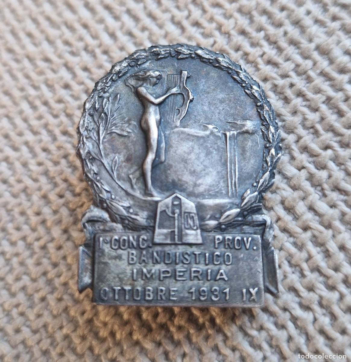 Militaria: Insignia Alfiler Medalla OND Imperia Guerra Balilla Fascista Fascismo Mussolini Littorio
