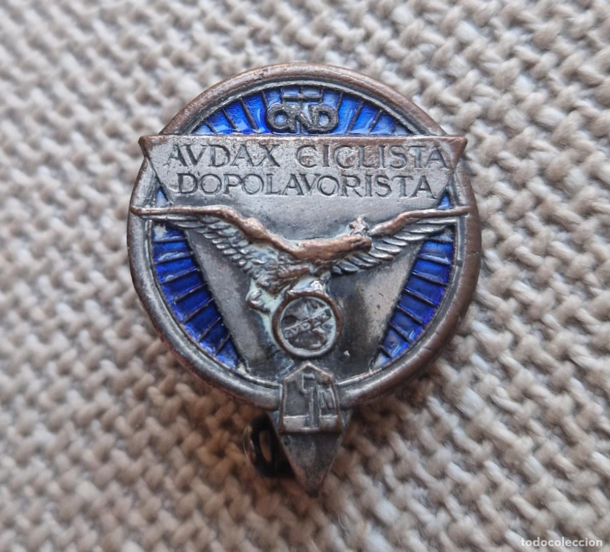 Militaria: Insignia Alfiler Medalla OND AUDAX Guerra Balilla Fascista Fascismo Mussolini Littorio
