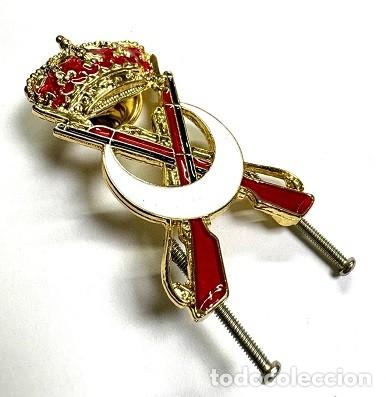 Militaria: EMBLEMA PERMANENCIA REGULARES ESMALTADO