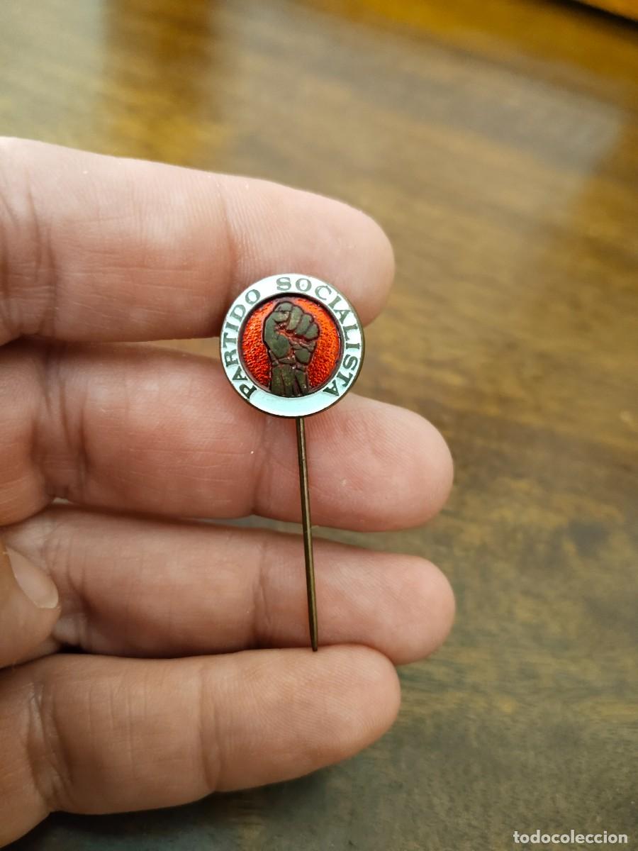 Militaria: Antiguo Alfiler Partido Socialista Portugal.