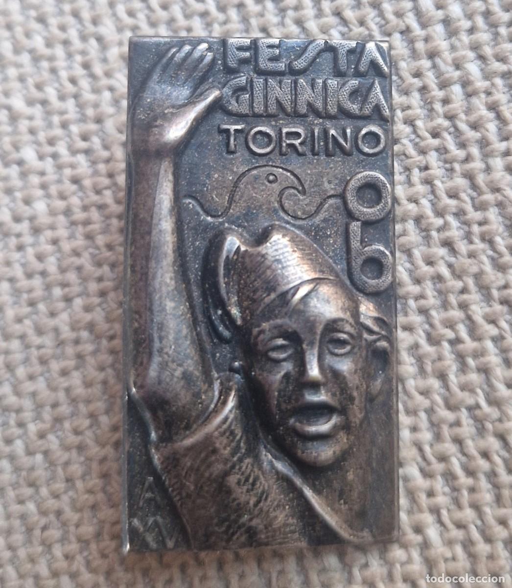 Militaria: Insignia Alfiler Medalla Torino Guerra Balilla Fascista Fascismo Mussolini Littorio