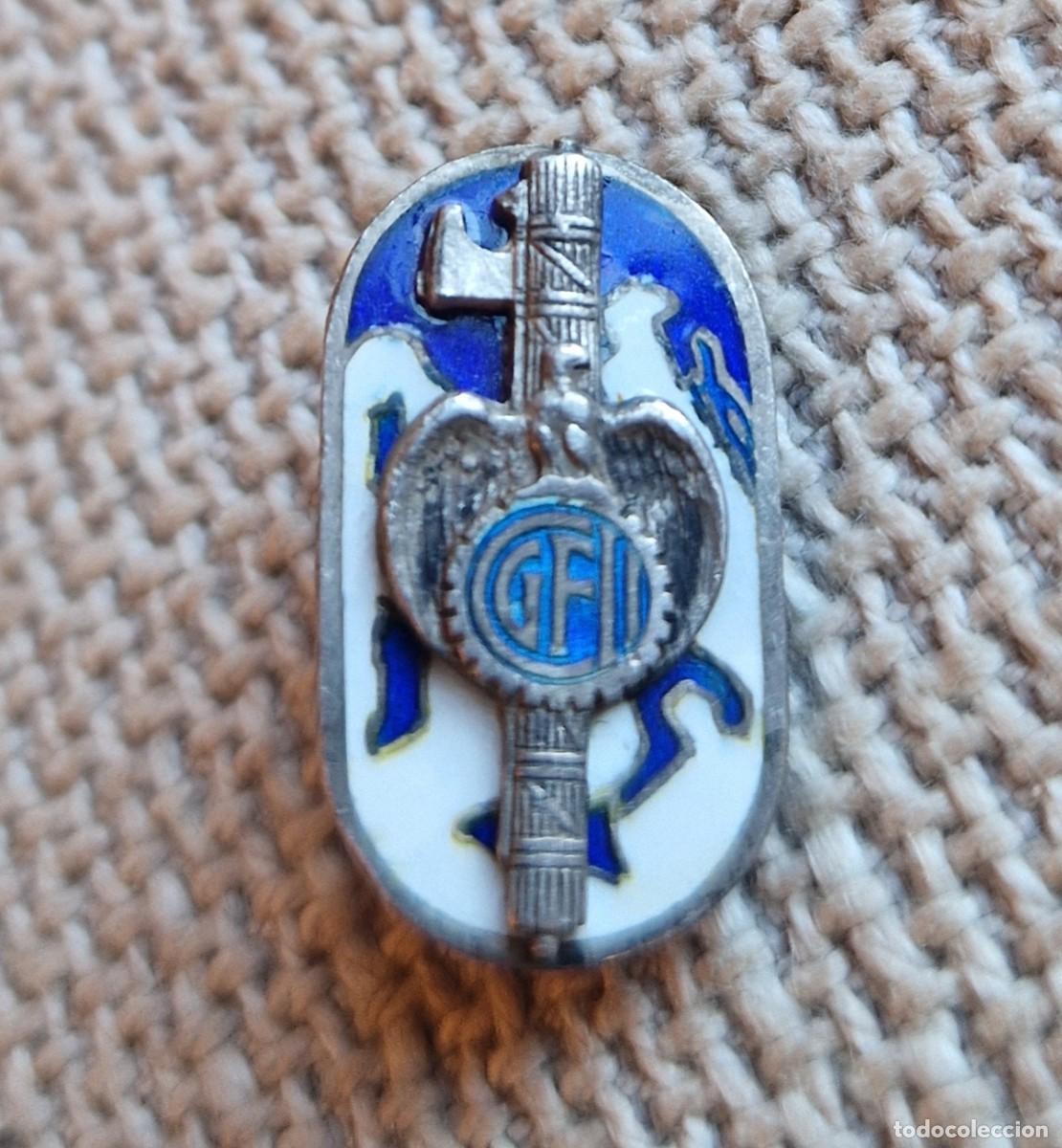 Militaria: Insignia Alfiler Medalla Industria Balilla Fascista Fascismo Mussolini Littorio CTV Italia