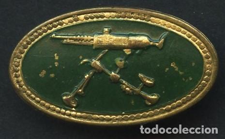 Militaria: GUERRA CIVIL, INSIGNIA, EMBLEMA, ESPECIALISTA EN TIRO CON AMETRALLADORA