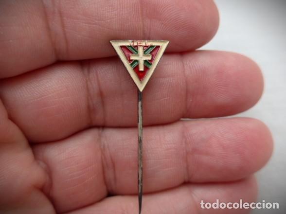 Militaria: ANTIGUA INSIGNIA VASCA IKURRI&Ntilde;A A&Ntilde;OS 30 GUERRA CIVIL ORIGINAL