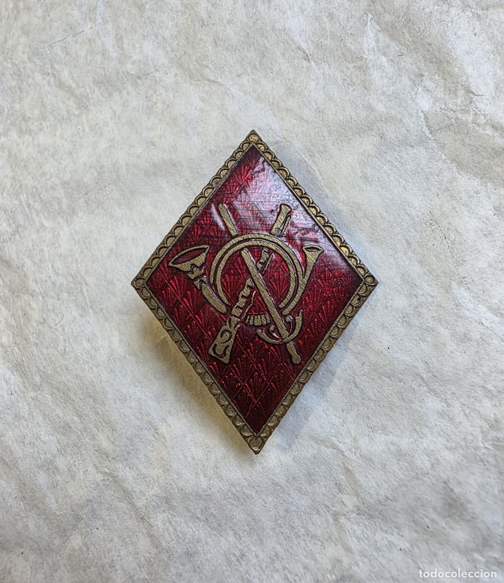 Militaria: Rombo de Infanter&iacute;a esmaltado