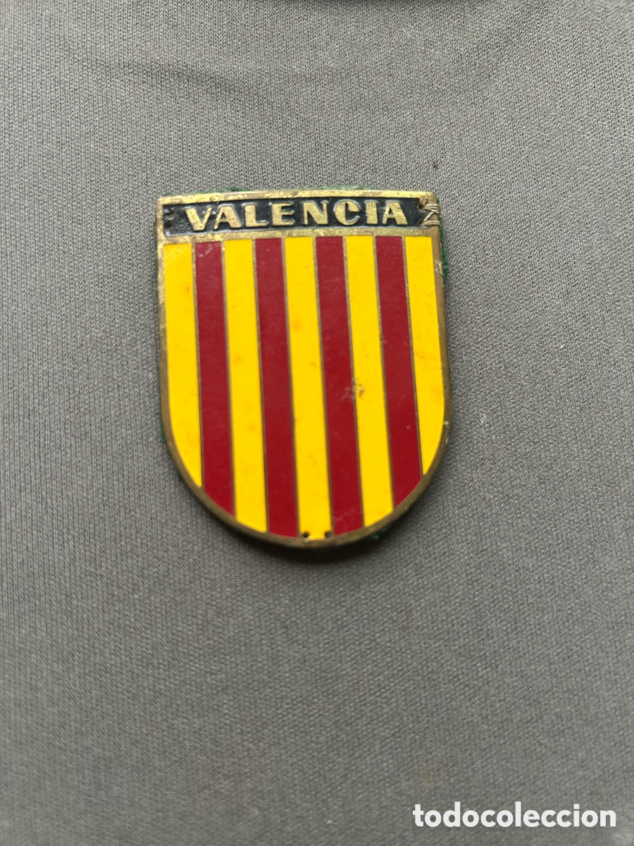 Militaria: Placa OJE Valencia antigua