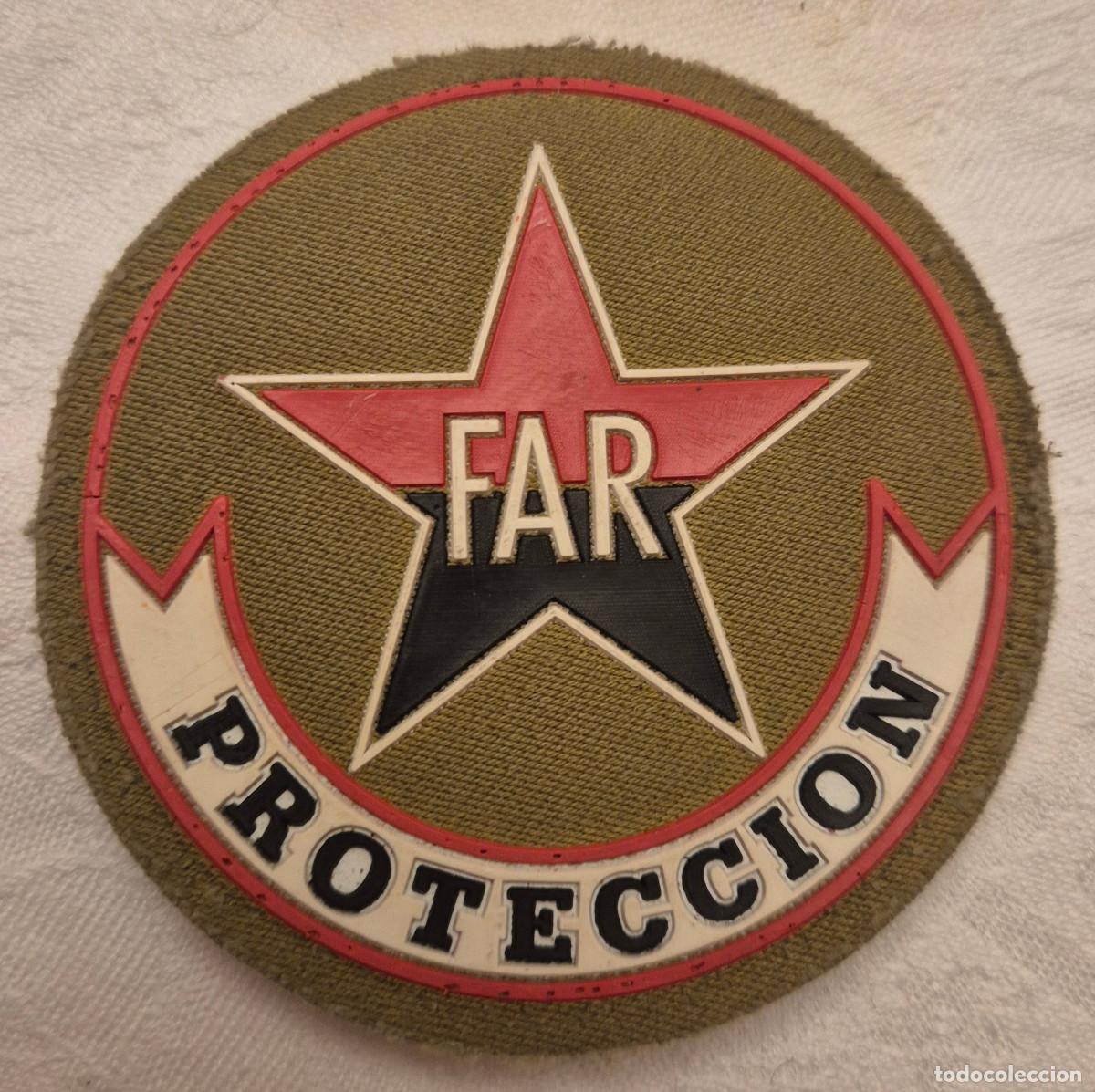 Militaria: CUBA Insignia monogramma FAR proteccion
