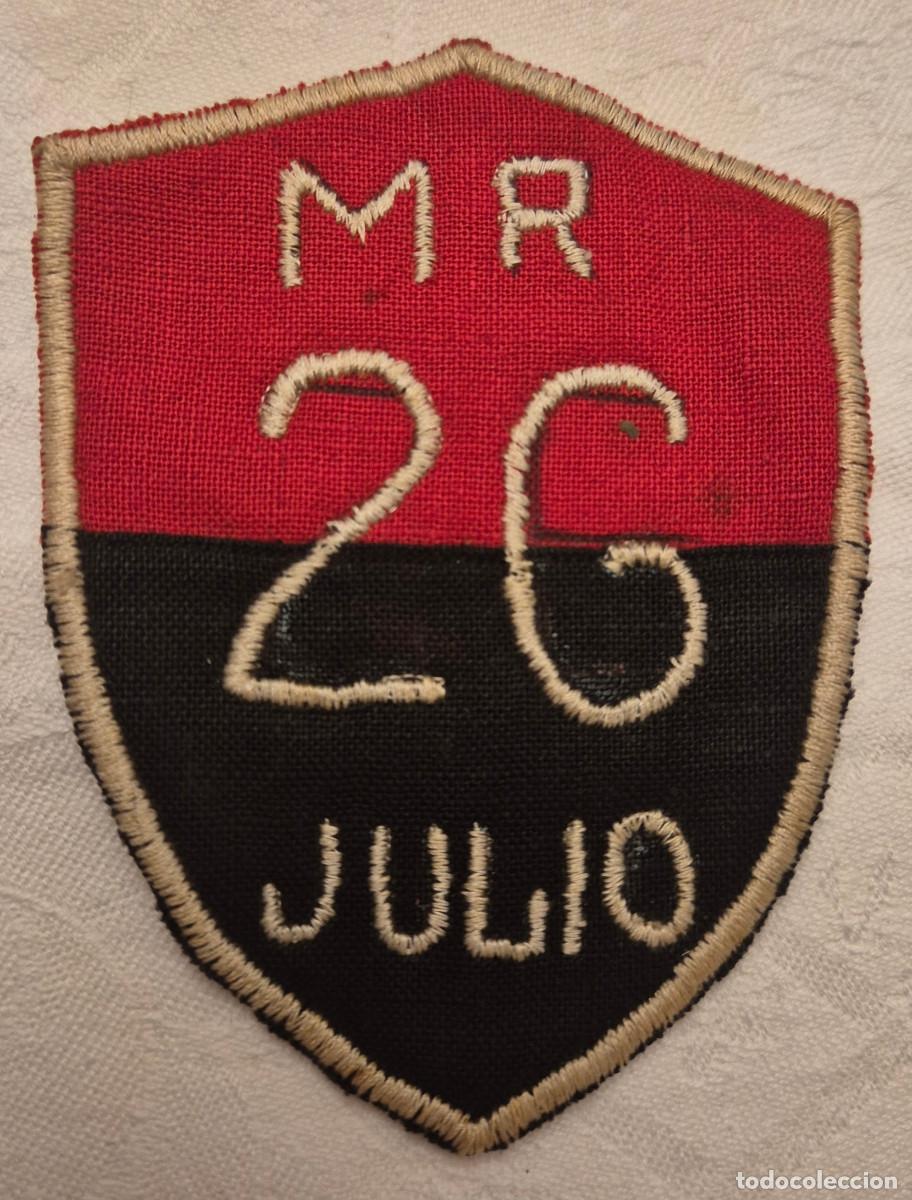 Militaria: CUBA Insignia monogramma M26 de julio 1960's