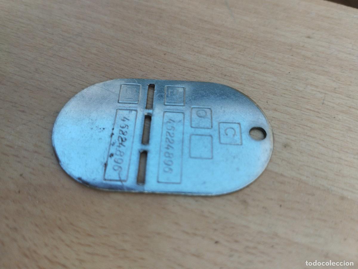 Militaria: Chapa identificacion ejercito espa&ntilde;ol - Foto 2
