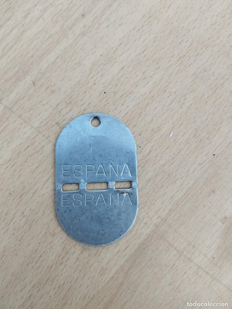 Militaria: Chapa identificacion ejercito espa&ntilde;ol - Foto 4